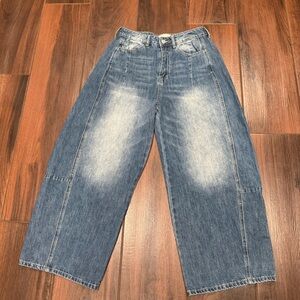 Women’s Luv Mor Denim Wide-Leg Barrel Jeans